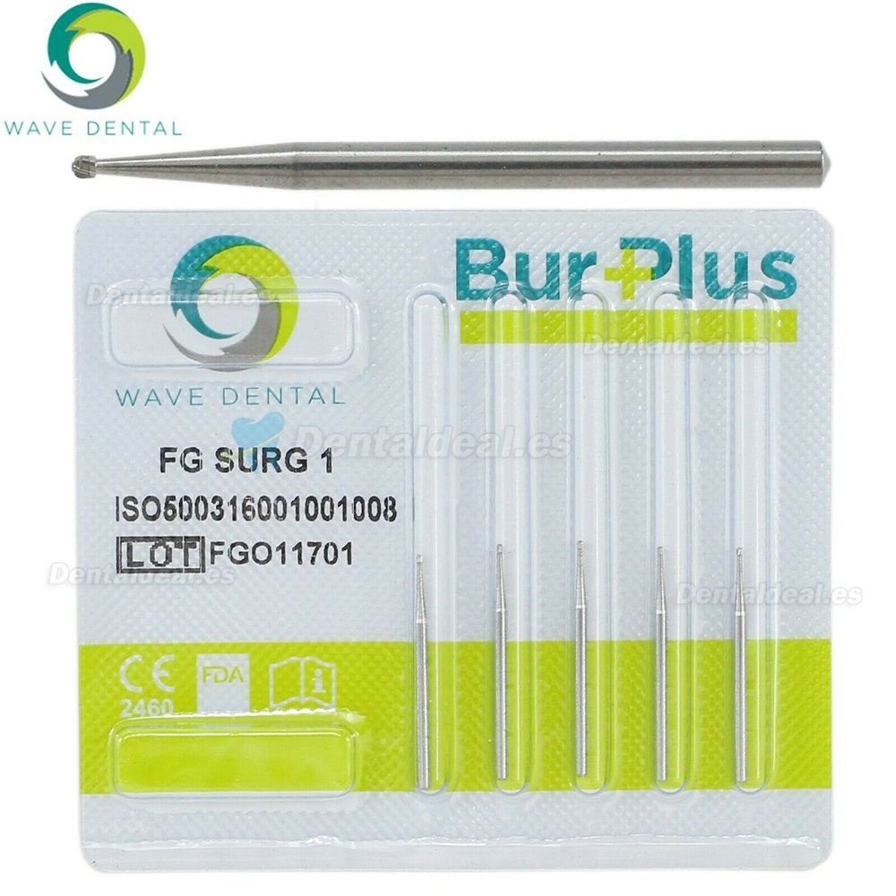 10Pcs FG Surgical Length 1 Burs Dental Friction Grip Shank Carbide Surgical Bur